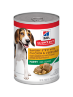 Hill's Science Diet HILL'S SCIENCE DIET PUPPY SAVORY STEW CHICKEN & VEGETABLES CAN 12.8OZ CASE OF 12