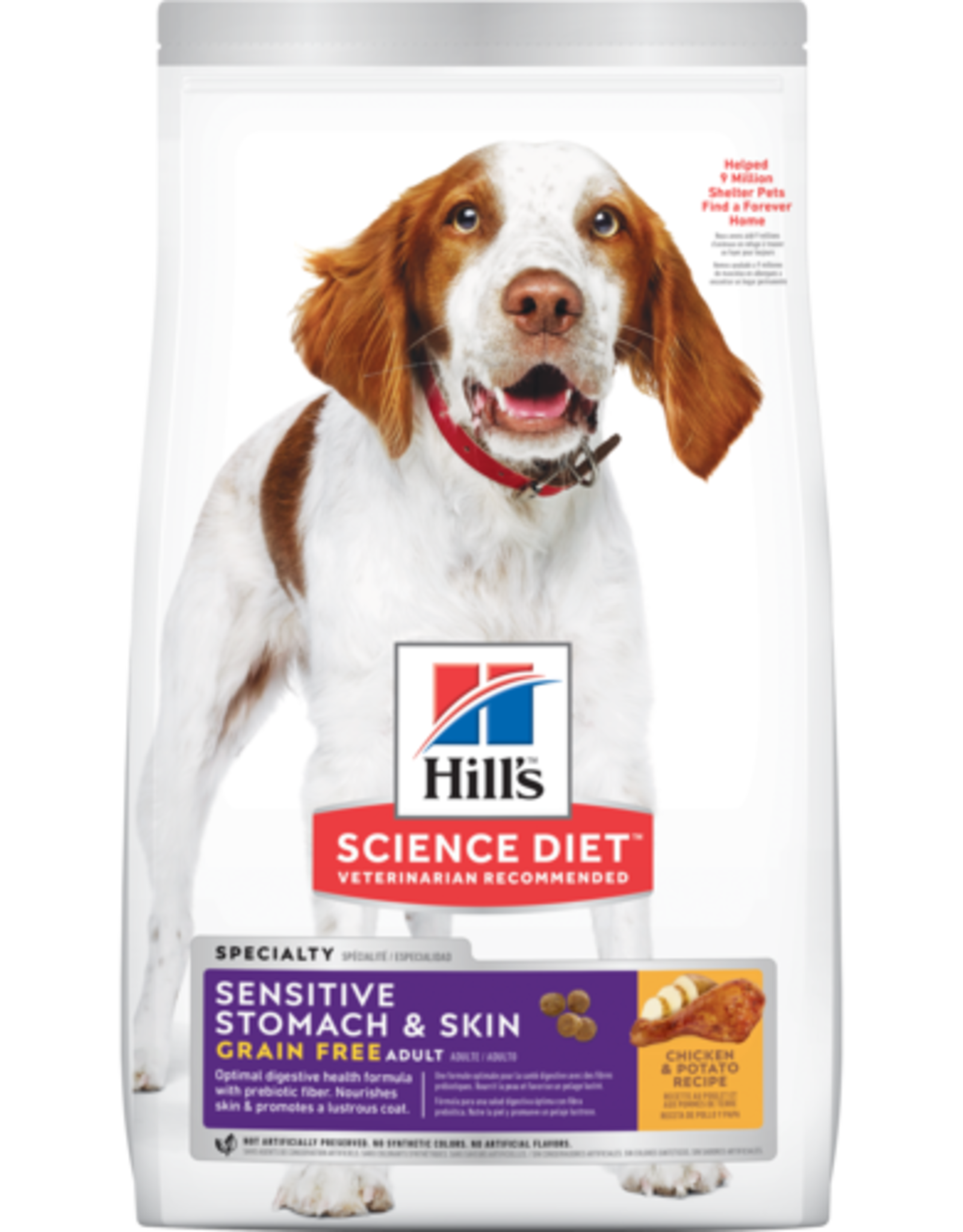 Hill's Science Diet HILL'S SCIENCE DIET CANINE SENSITIVE STOMACH & SKIN GRAIN FREE CHICKEN 24LBS