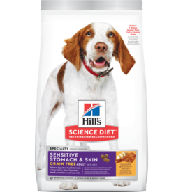 Hill's Science Diet HILL'S SCIENCE DIET CANINE SENSITIVE STOMACH & SKIN GRAIN FREE CHICKEN 24LBS