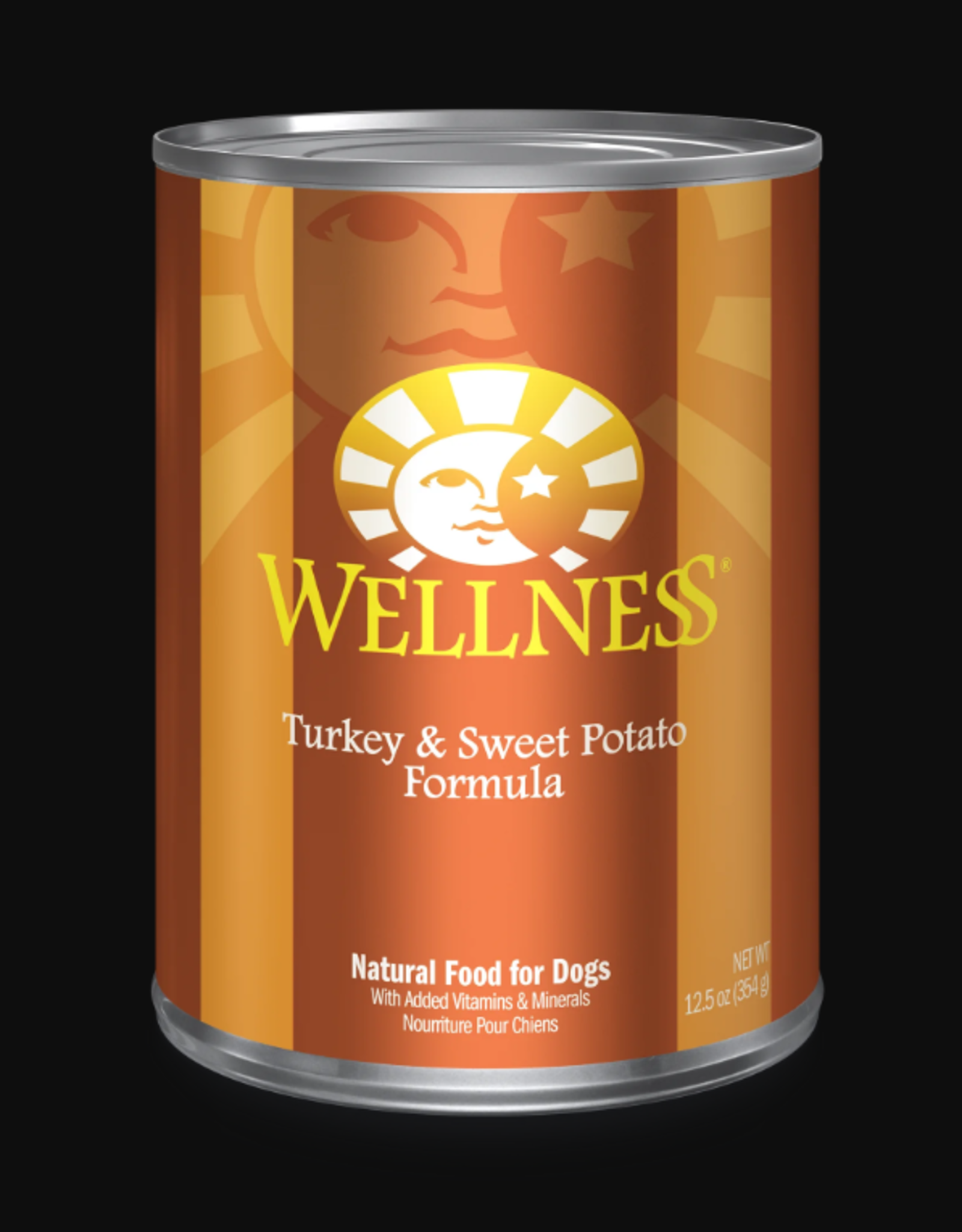 Wellness WELLNESS DOG CAN TURKEY & SWEET POTATO 12.5OZ CASE OF 12