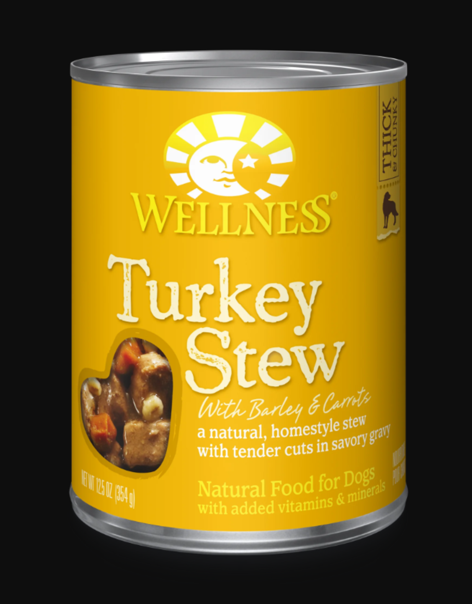 Wellness WELLNESS DOG CAN TURKEY STEW 12.5OZ CASE OF 12
