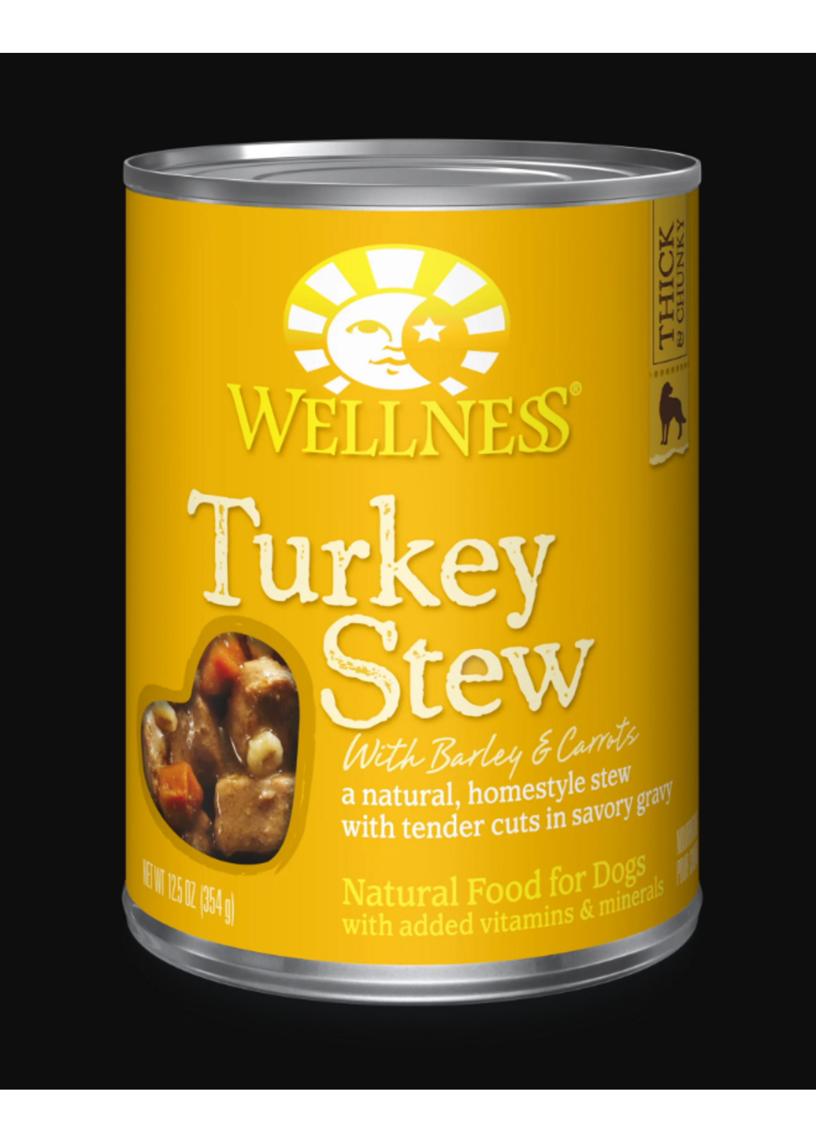 Wellness WELLNESS DOG CAN TURKEY STEW 12.5OZ CASE OF 12