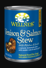 Wellness WELLNESS DOG CAN VENISON & SALMON STEW 12.5OZ CASE OF 12