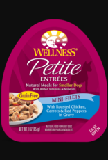 WELLPET LLC WELLNESS DOG PETITE ENTREES CHICKEN, CARROTS & RED PEPPERS 3OZ CASE OF 12