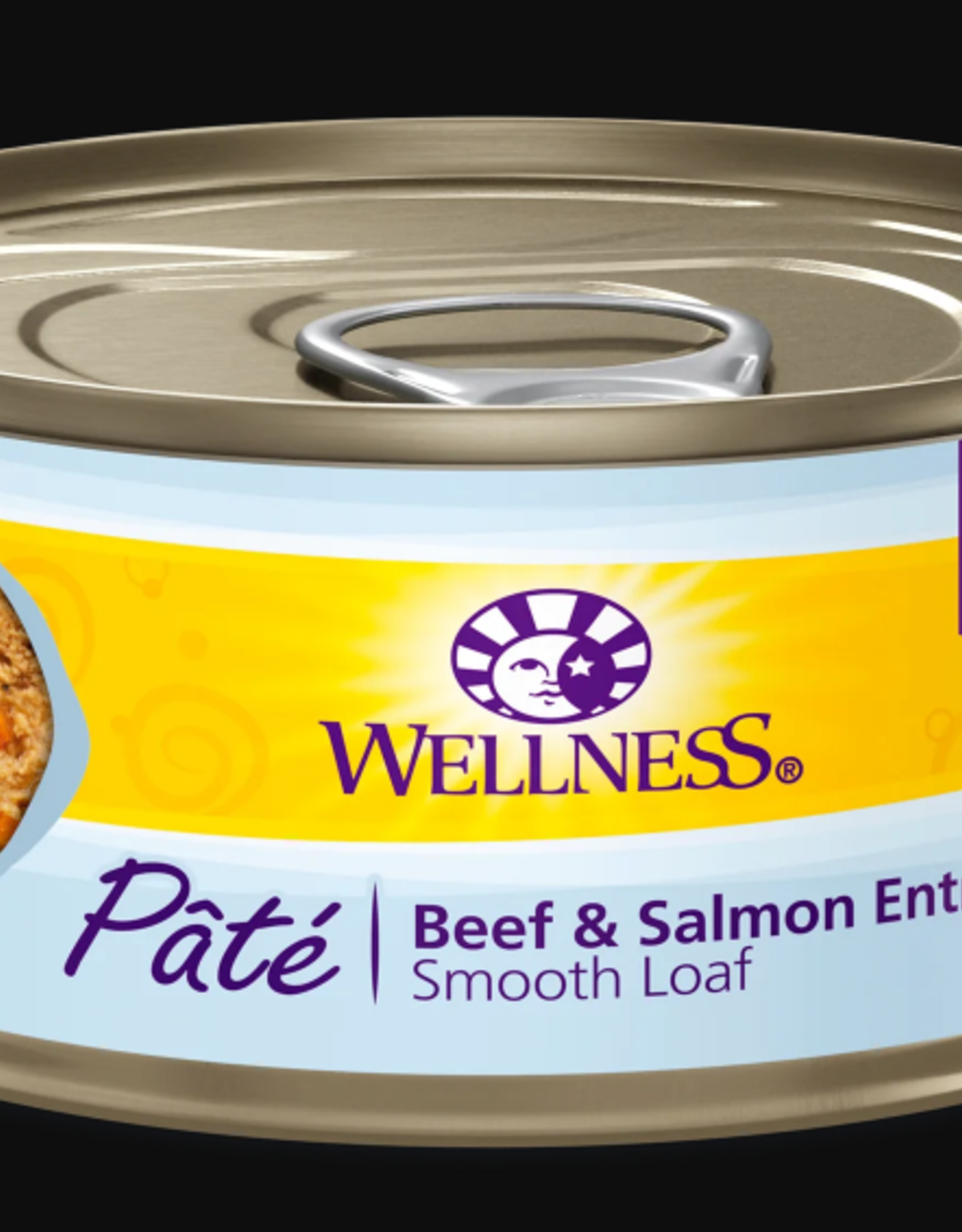 Wellness Wellness Cat Beef & Salmon Pate 3 Oz Cans, Case of 24
