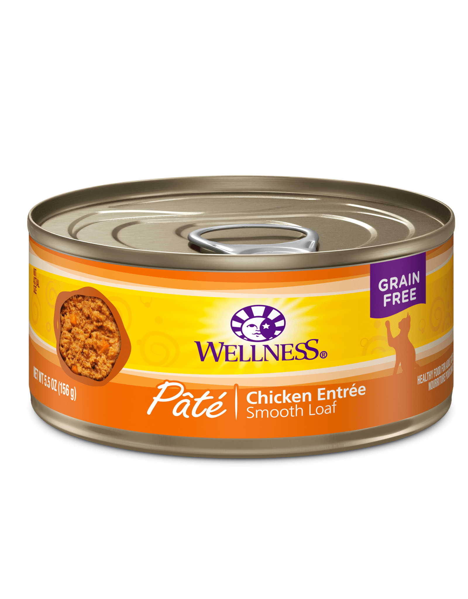 Wellness Wellness Cat Chicken Pate 3 Oz, Cans Case of 24