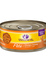 Wellness Wellness Cat Chicken Pate 5.5 Oz Cans, Case of 24