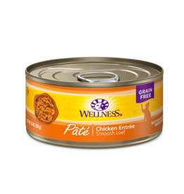 Wellness Wellness Cat Chicken Pate 5.5 Oz Cans, Case of 24