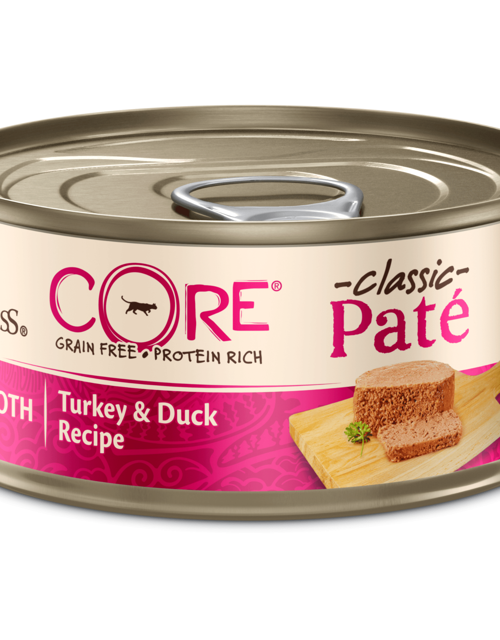 Wellness WELLNESS CAT CORE CAN TURKEY & DUCK 5.5OZ CASE OF 24