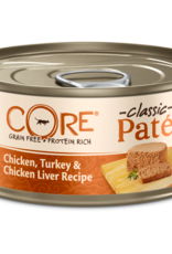 Wellness WELLNESS CAT CORE CHICKEN TURKEY & CHICKEN LIVER 5.5OZ CASE OF 24