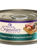 Wellness WELLNESS CAT CORE SIGNATURE SELECTS FLAKED TUNA & SHRIMP 5.3OZ CASE OF 12