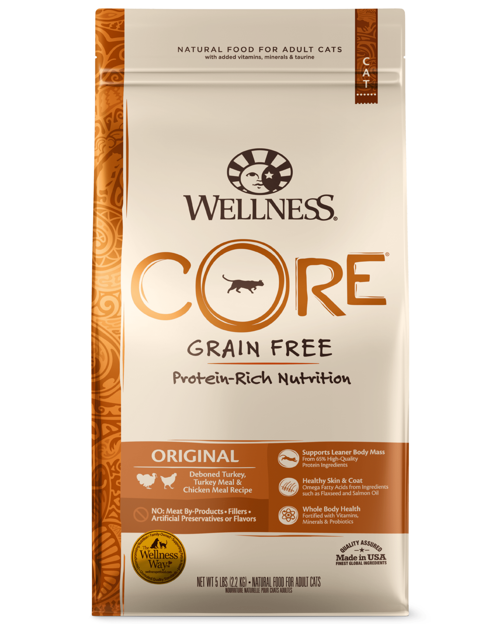Wellness WELLNESS CAT CORE ORIGINAL 5LBS