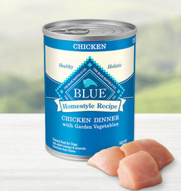 BLUE BUFFALO COMPANY BLUE BUFFALO DOG CAN CHICKEN DINNER & VEGETABLE 12.5OZ CASE OF 12 DISCONTINUED