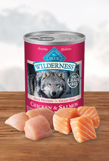 Blue Buffalo BLUE BUFFALO WILDERNESS DOG SALMON & CHICKEN CAN 12.5OZ CASE OF 12