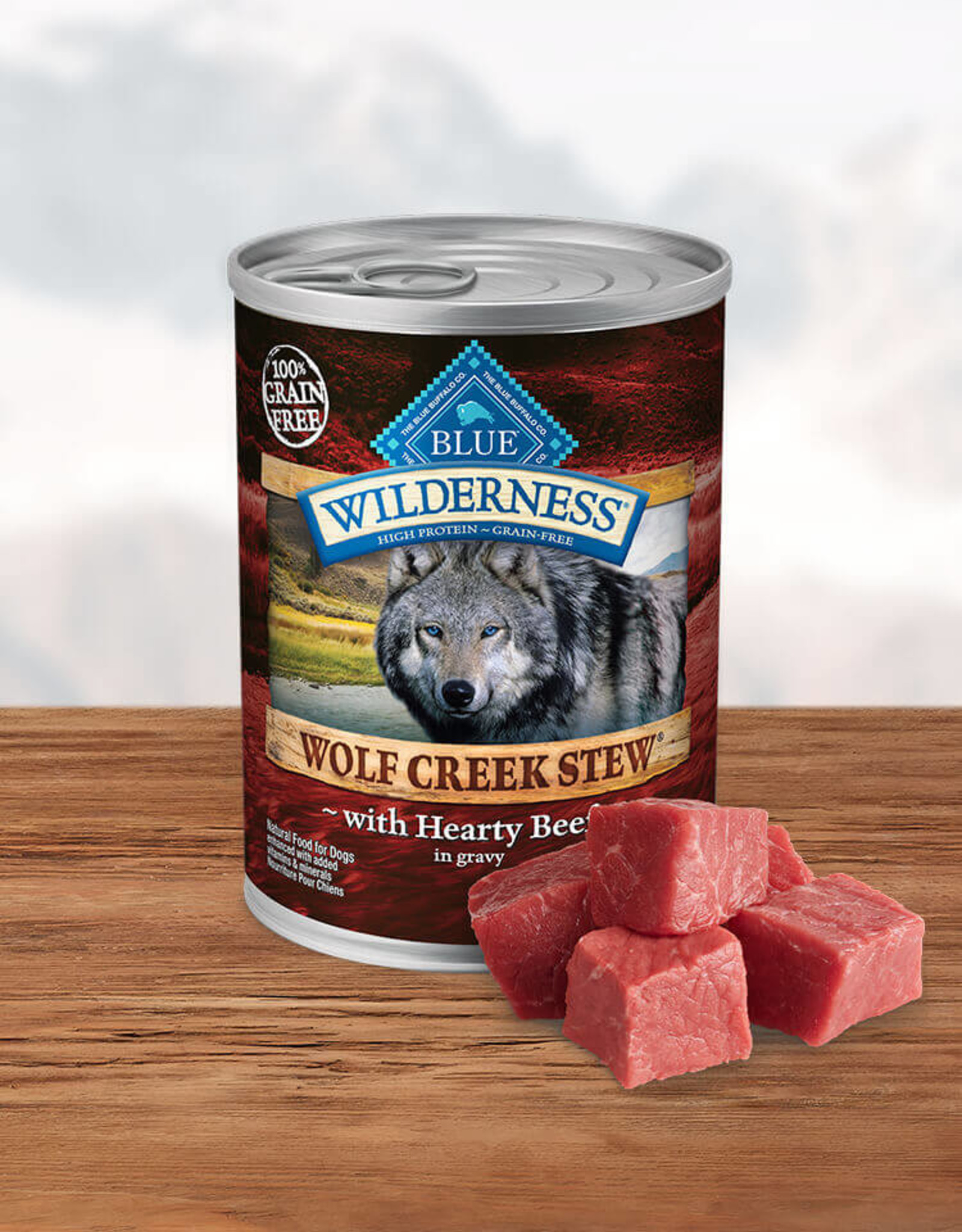 Blue Buffalo BLUE BUFFALO WILDERNESS WOLF CREEK BEEF STEW 12.5OZ CASE OF 12