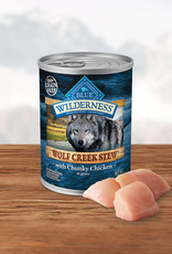 BLUE BUFFALO COMPANY BLUE BUFFALO WILDERNESS WOLF CREEK CHICKEN STEW 12.5OZ CASE OF 12