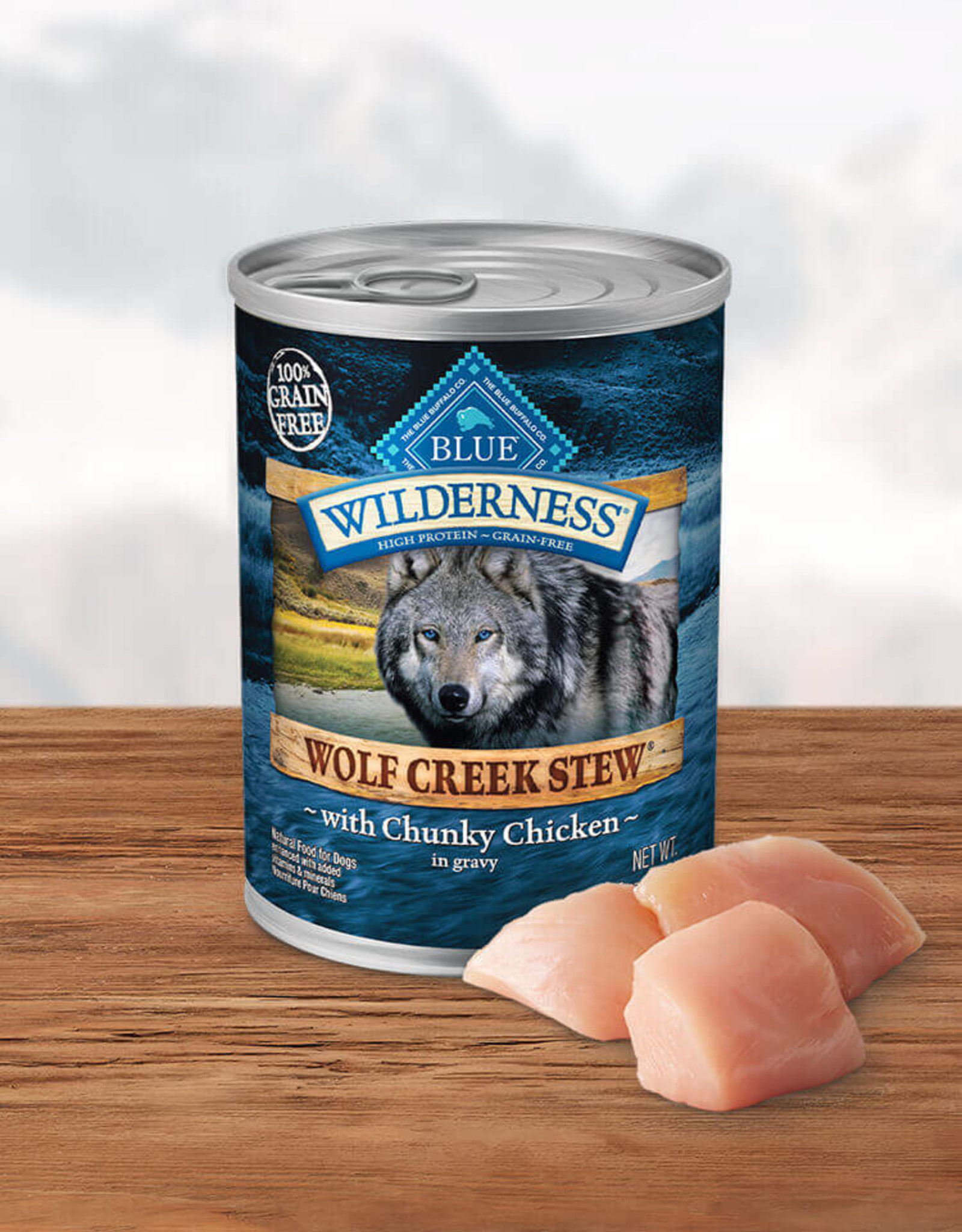 Blue Buffalo BLUE BUFFALO WILDERNESS WOLF CREEK CHICKEN STEW 12.5OZ CASE OF 12