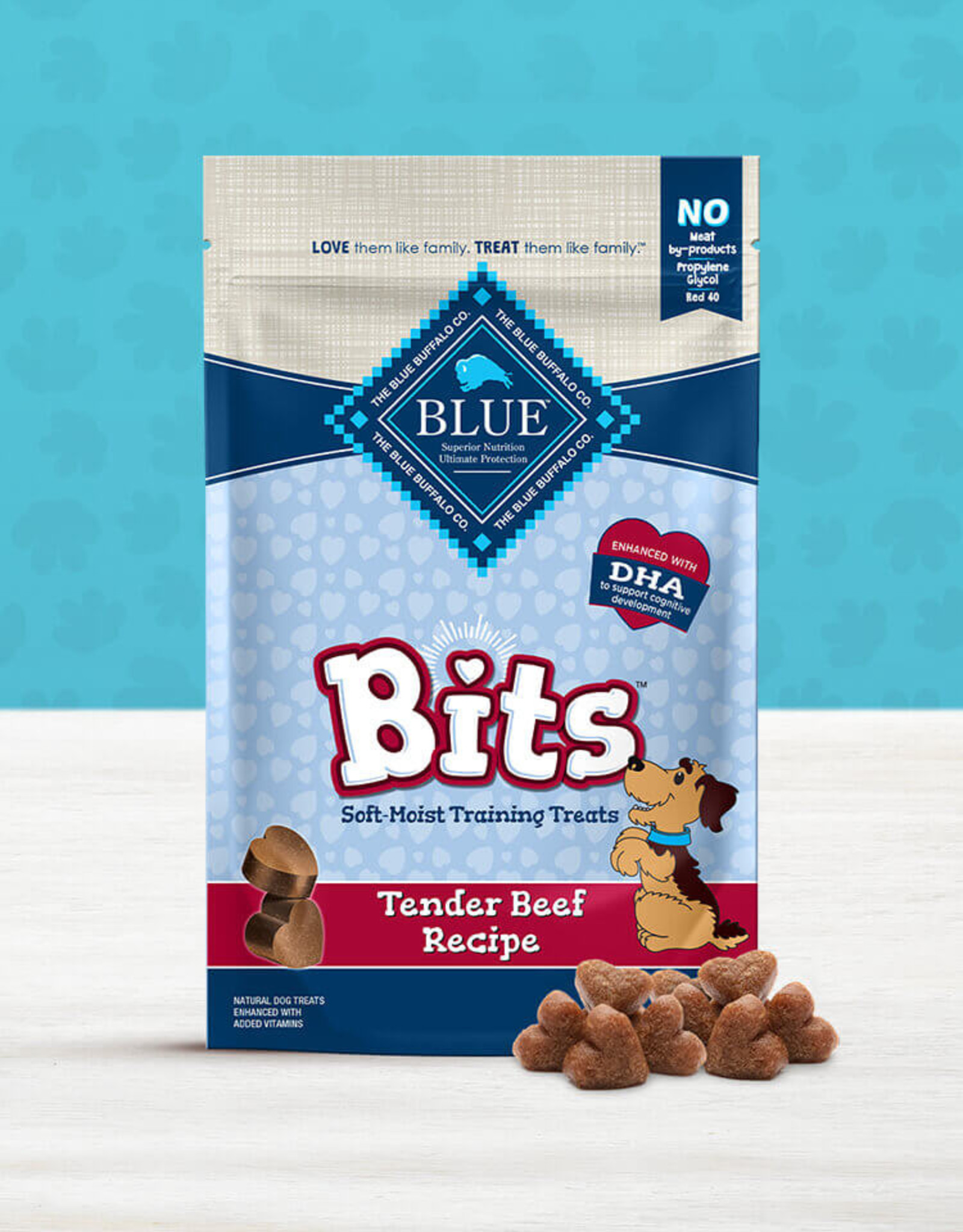 Blue Buffalo BLUE BUFFALO DOG TREAT BITS BEEF 4OZ