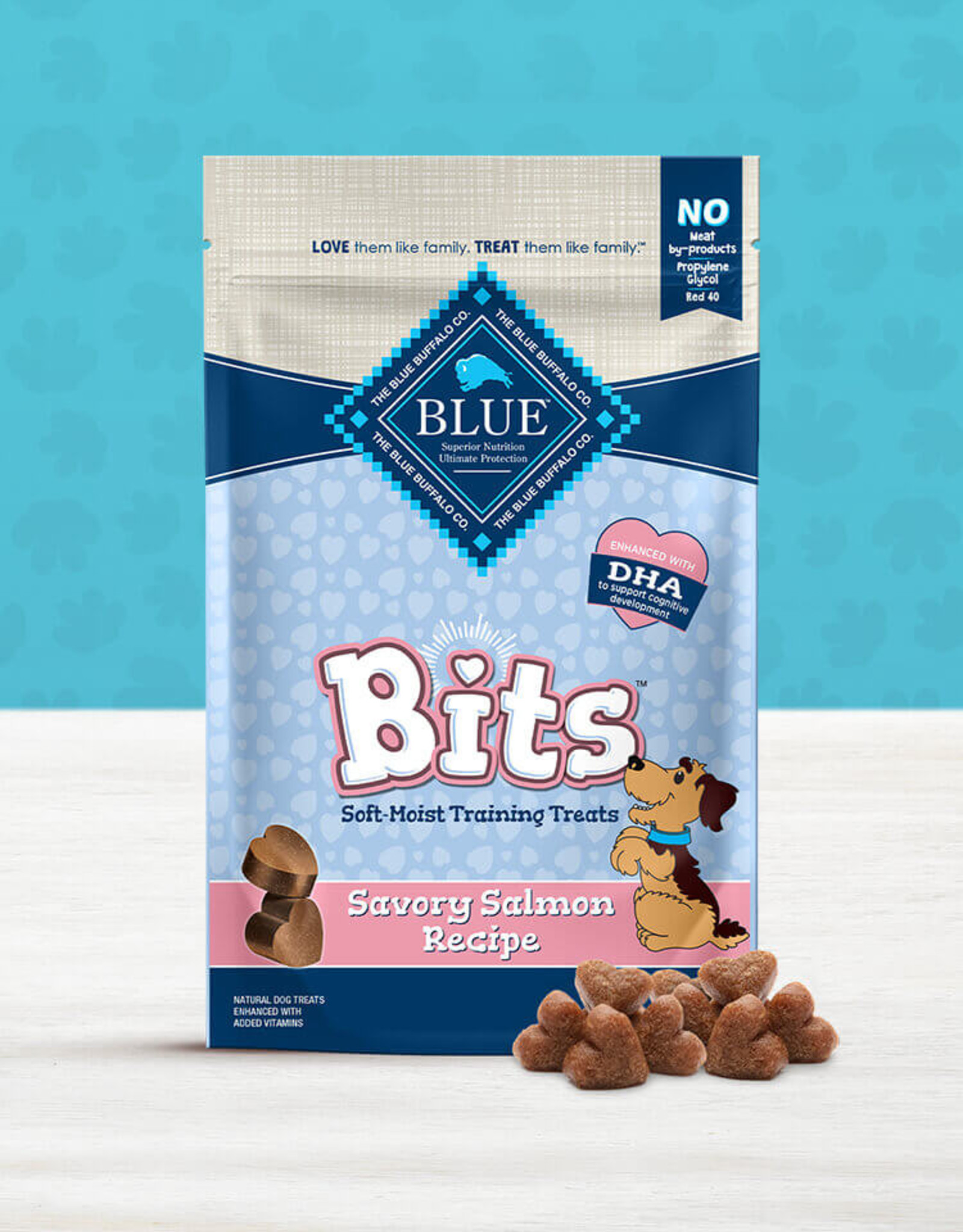Blue Buffalo Blue Buffalo Bits Salmon Soft Dogs Treats 4 oz
