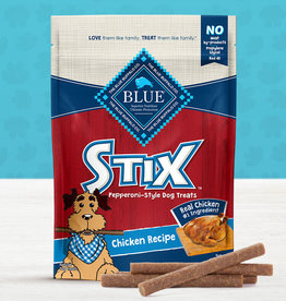 BLUE BUFFALO COMPANY BLUE BUFFALO DOG TREAT STIX CHICKEN BROWN RICE 6OZ