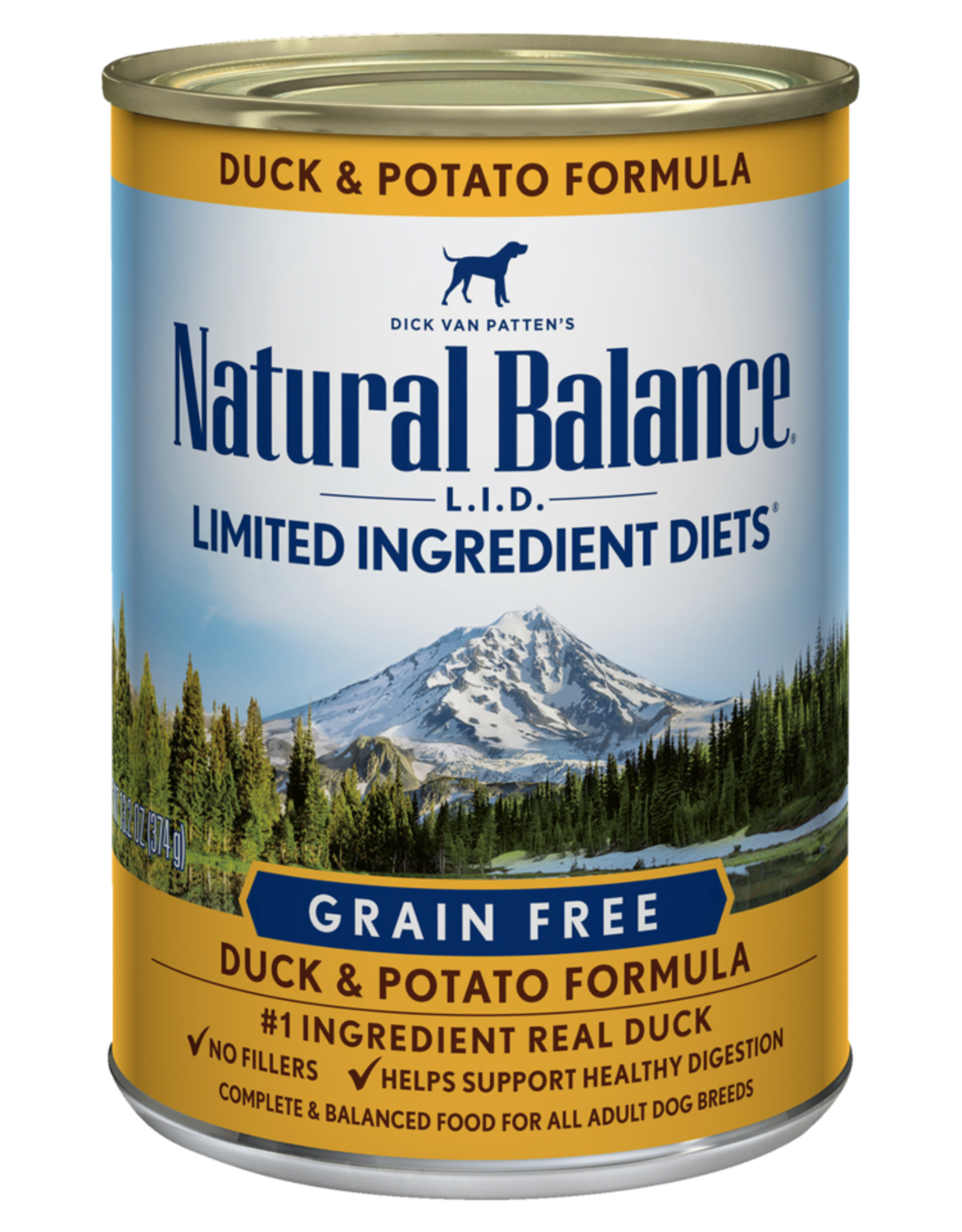 NATURAL BALANCE PET FOODS, INC NATURAL BALANCE DOG DUCK & POTATO CAN 13OZ CASE OF 12