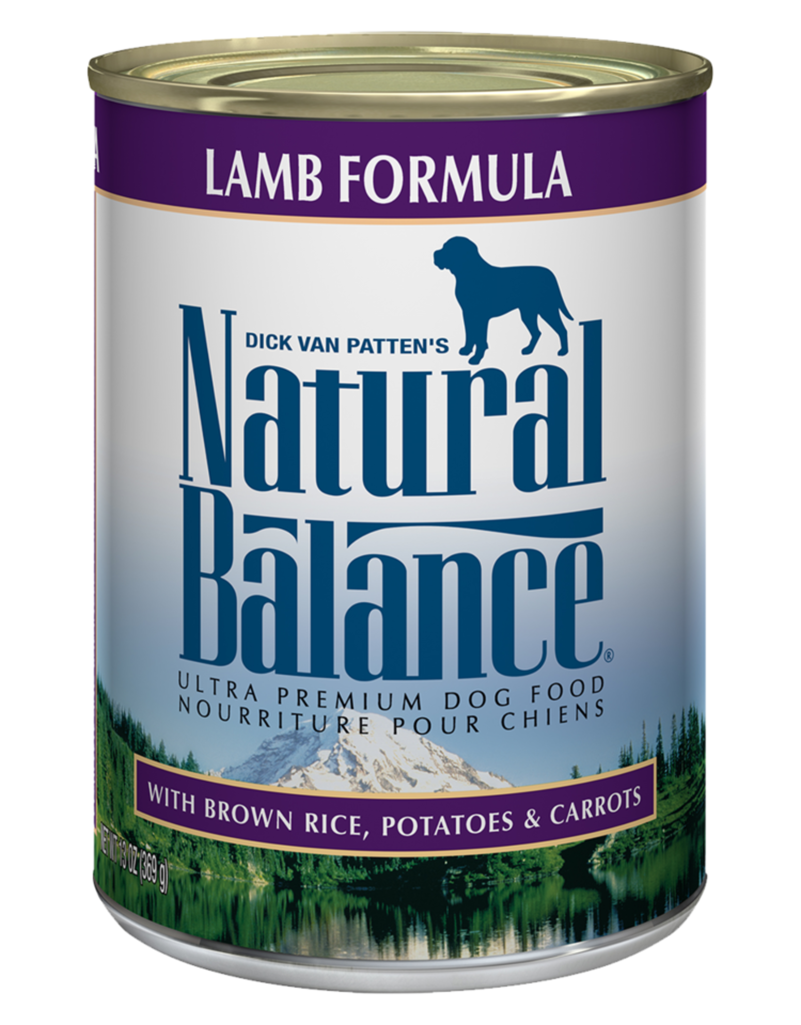 NATURAL BALANCE PET FOODS, INC NATURAL BALANCE DOG ULTRA LAMB FORMULA CAN 13Z CASE OF 12