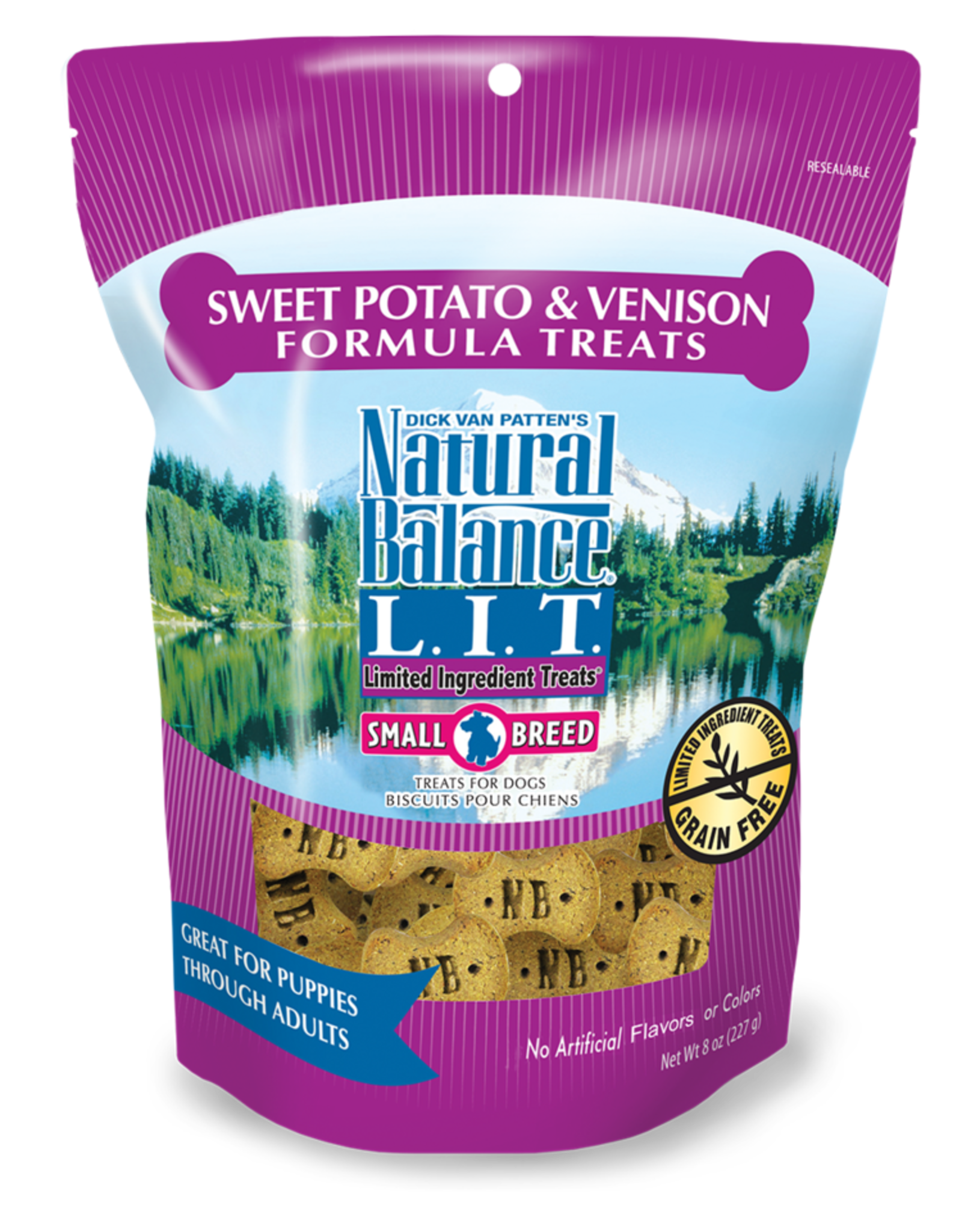 Natural Balance NATURAL BALANCE BISCUITS SWEET POTATO & VENISON SMALL BREED 8OZ