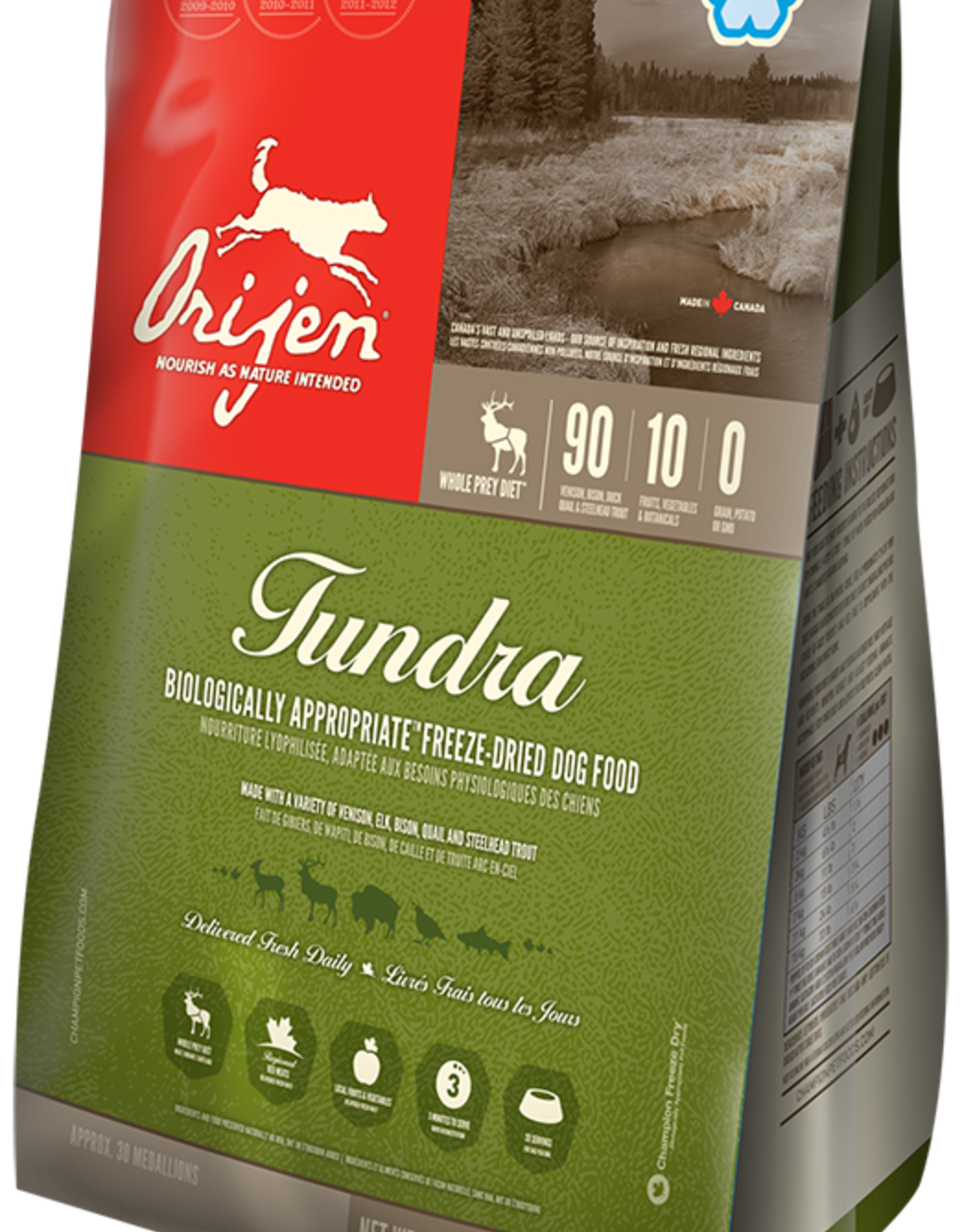 ORIJEN ORIJEN Tundra Adult Freeze Dried Dog Food - 16 Oz