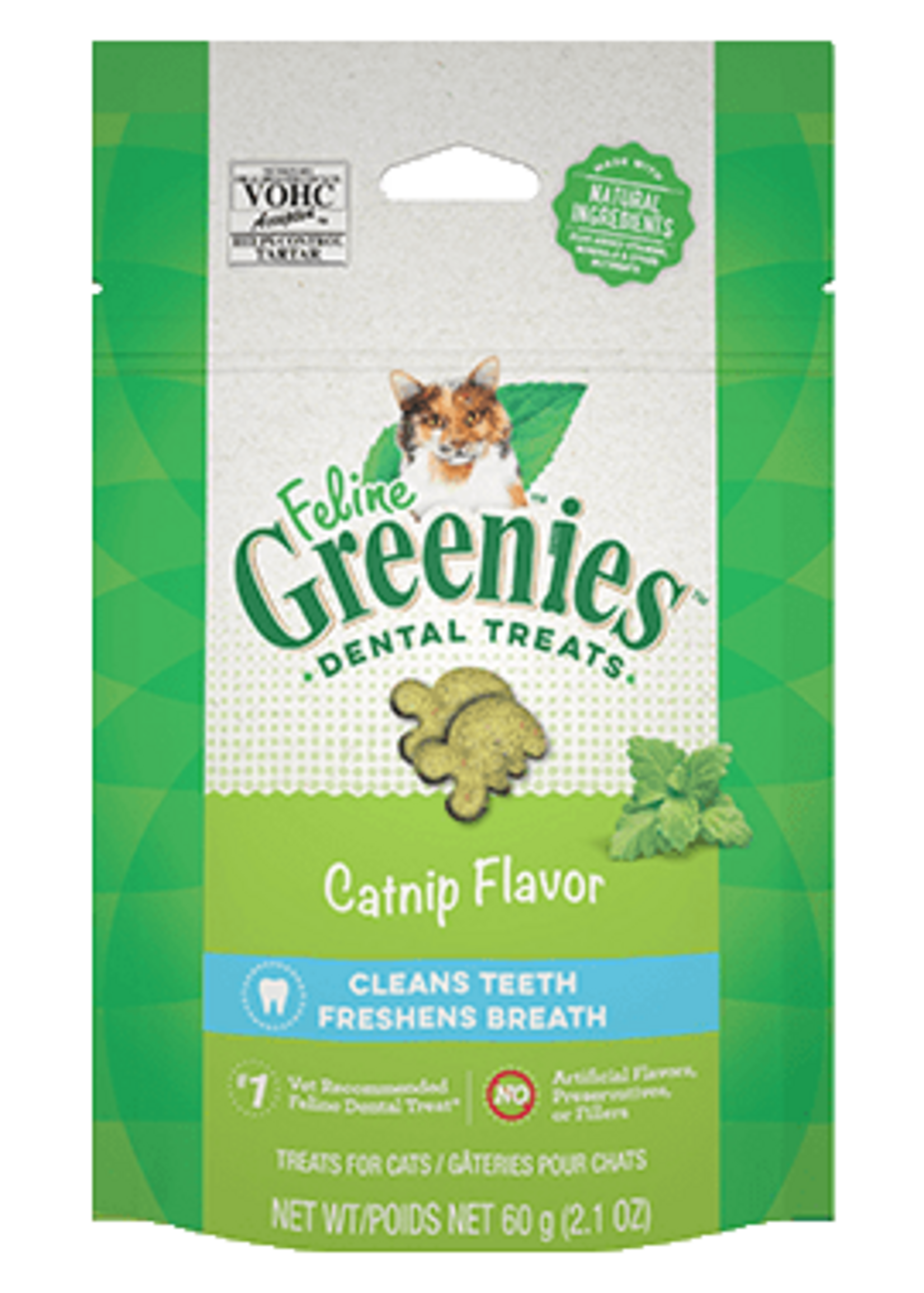 Greenies GREENIES FELINE DENTAL TREAT CATNIP 4.6OZ