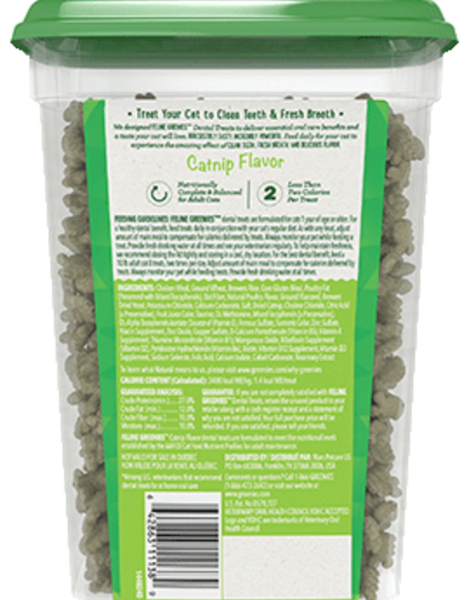 GREENIES Feline Greenies Dental Cat Treats Catnip Flavor 9.75 oz
