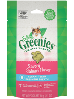 Greenies GREENIES FELINE DENTAL SAVORY SALMON TREAT 2.1OZ