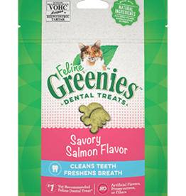 GREENIES GREENIES FELINE DENTAL SAVORY SALMON TREAT 2.1OZ