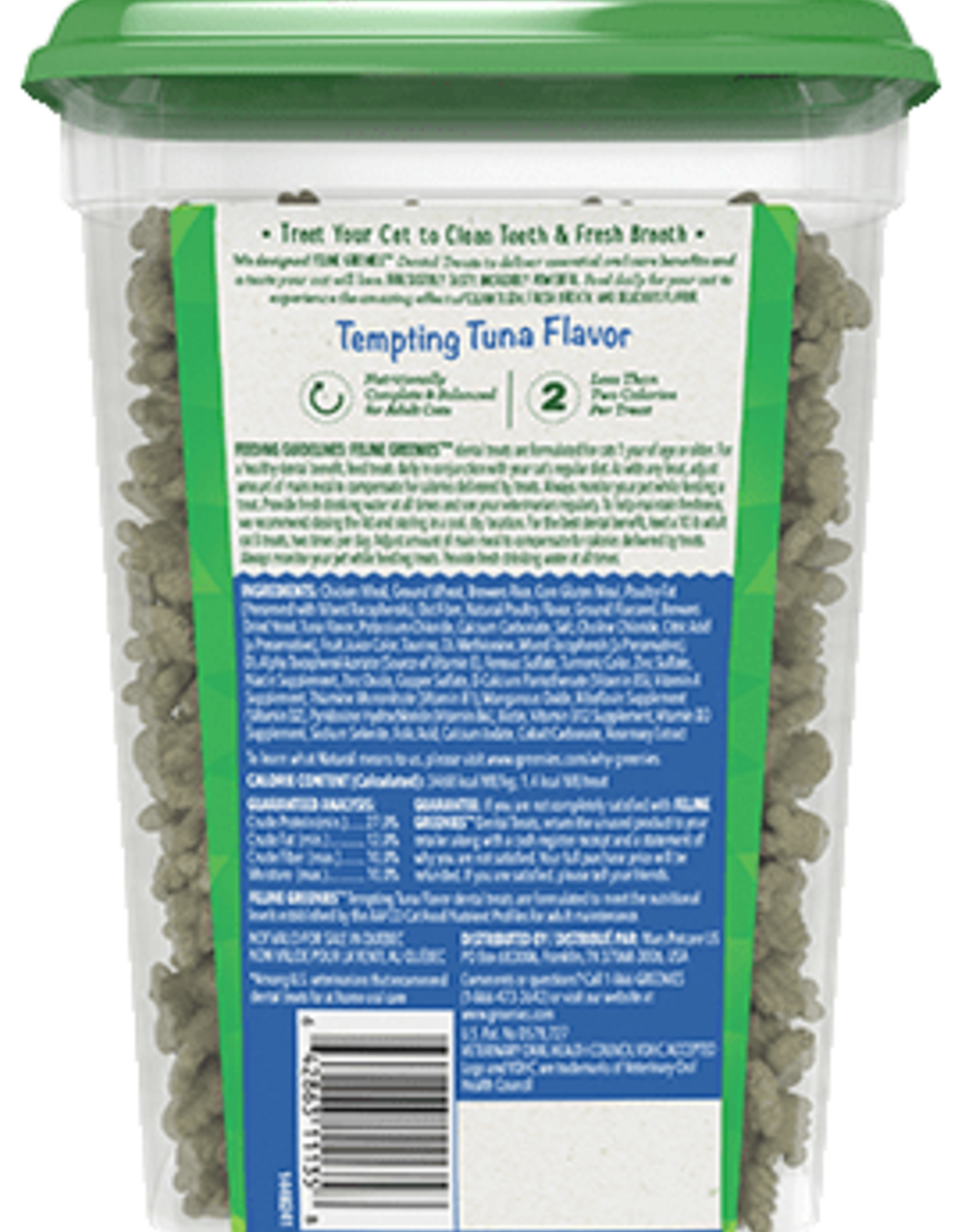 GREENIES Feline Greenies Dental Cat Treats Tempting Tuna Flavor 9.75 oz