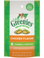 Greenies GREENIES FELINE SMARTBITES HAIRBALL CONTROL CHICKEN 2.1OZ