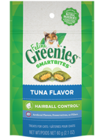 Greenies GREENIES FELINE SMARTBITES HAIRBALL CONTROL TUNA 2.1OZ