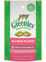 Greenies GREENIES FELINE SMARTBITES SKIN & COAT SALMON 2.1OZ