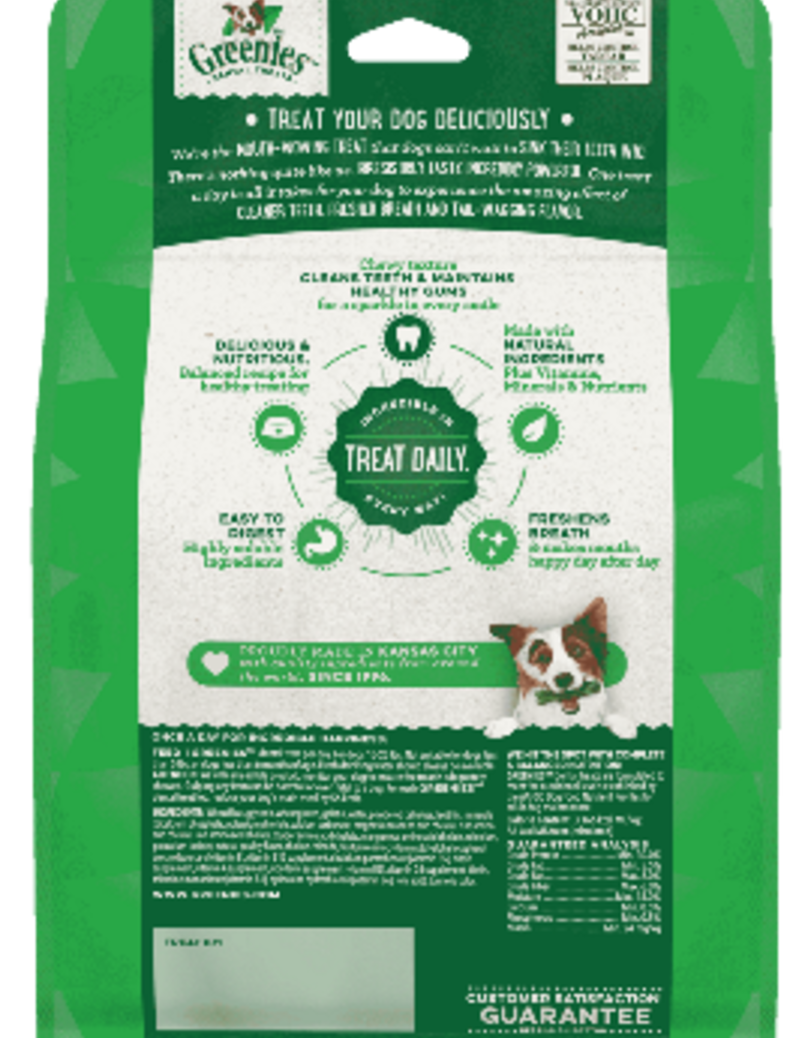 Greenies Greenies Original Petite Natural Dental Care Dog Treats 27 oz Pack (45 Treats)
