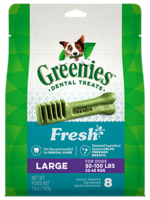 Greenies GREENIES LARGE MINT TREAT 8CT (12OZ)