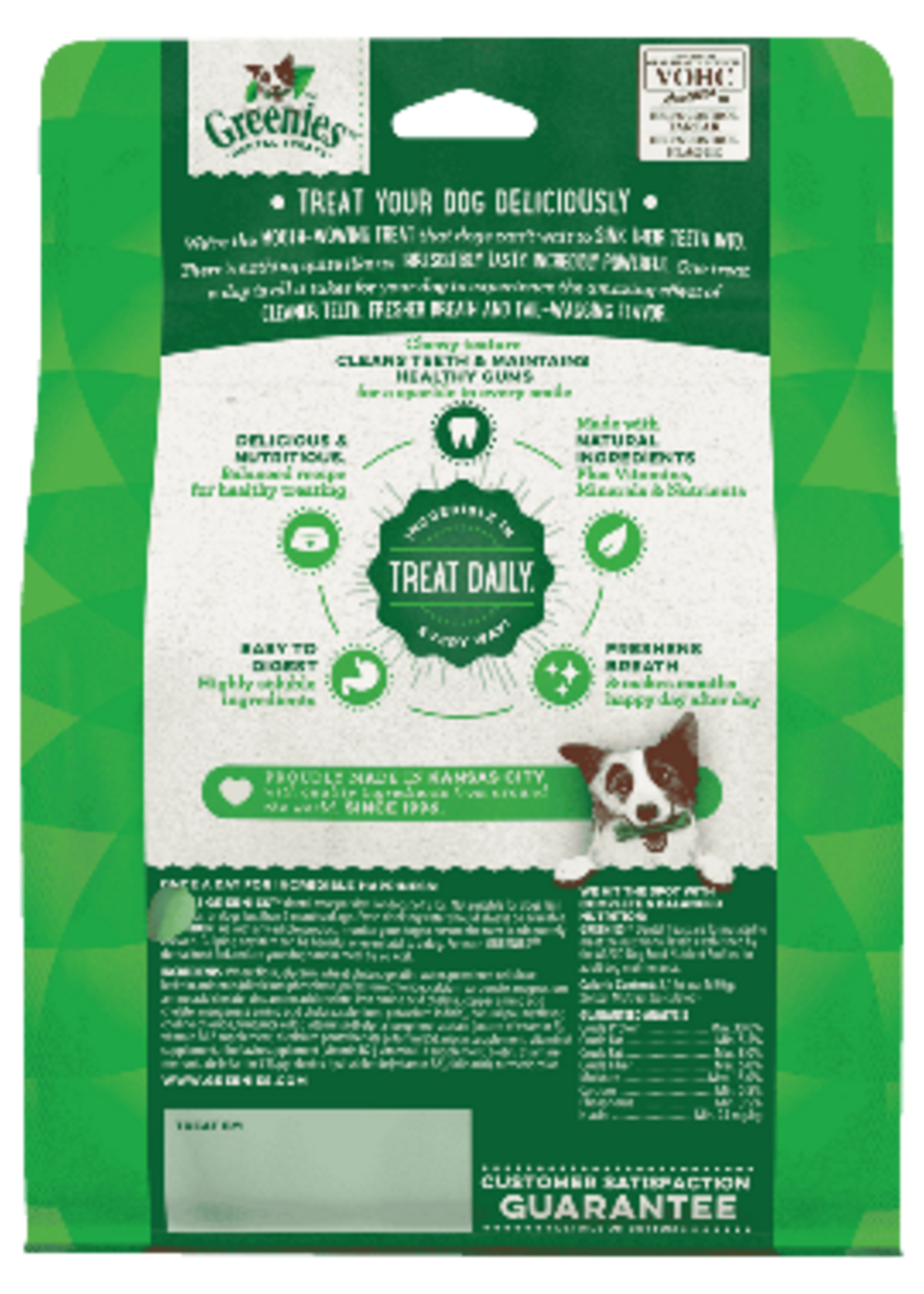 Greenies Greenies Original Teenie Natural Dental Treats for Dogs 12 oz Pack (43 Treats)