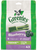 Greenies Greenies Teenie Chewy Dental Dog Treats Blueberry - 12oz