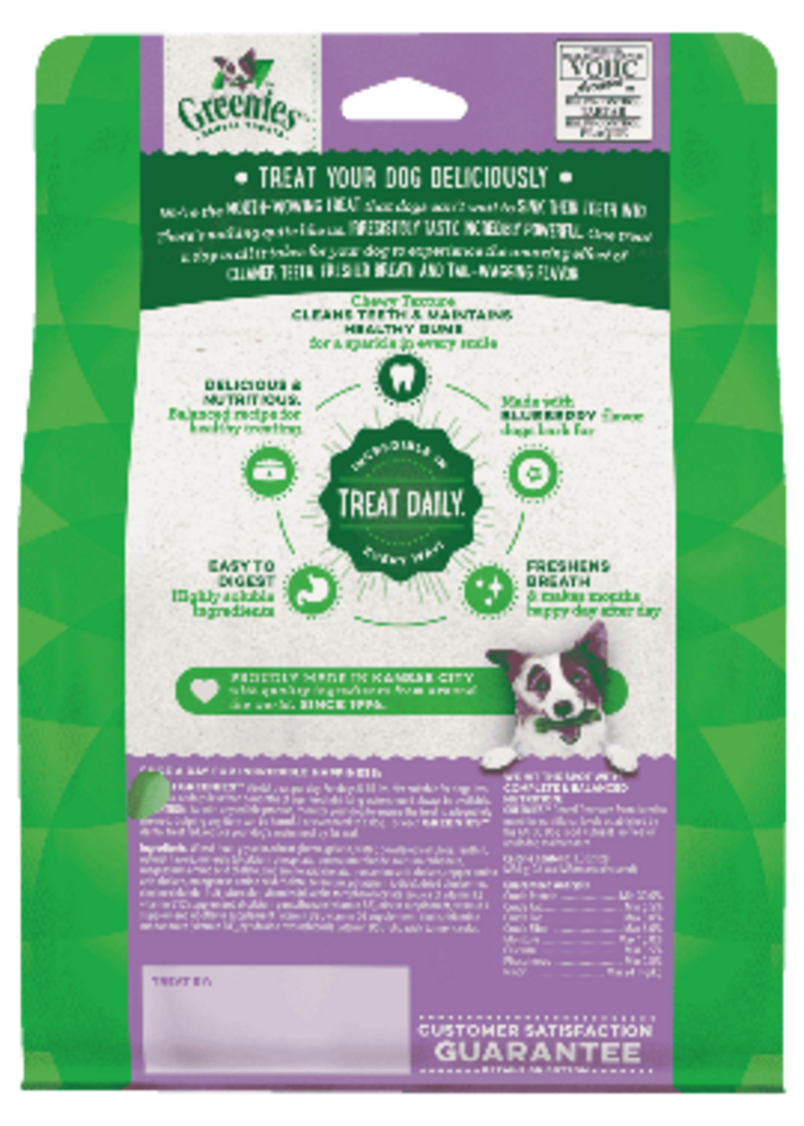Greenies Greenies Teenie Chewy Dental Dog Treats Blueberry - 12oz