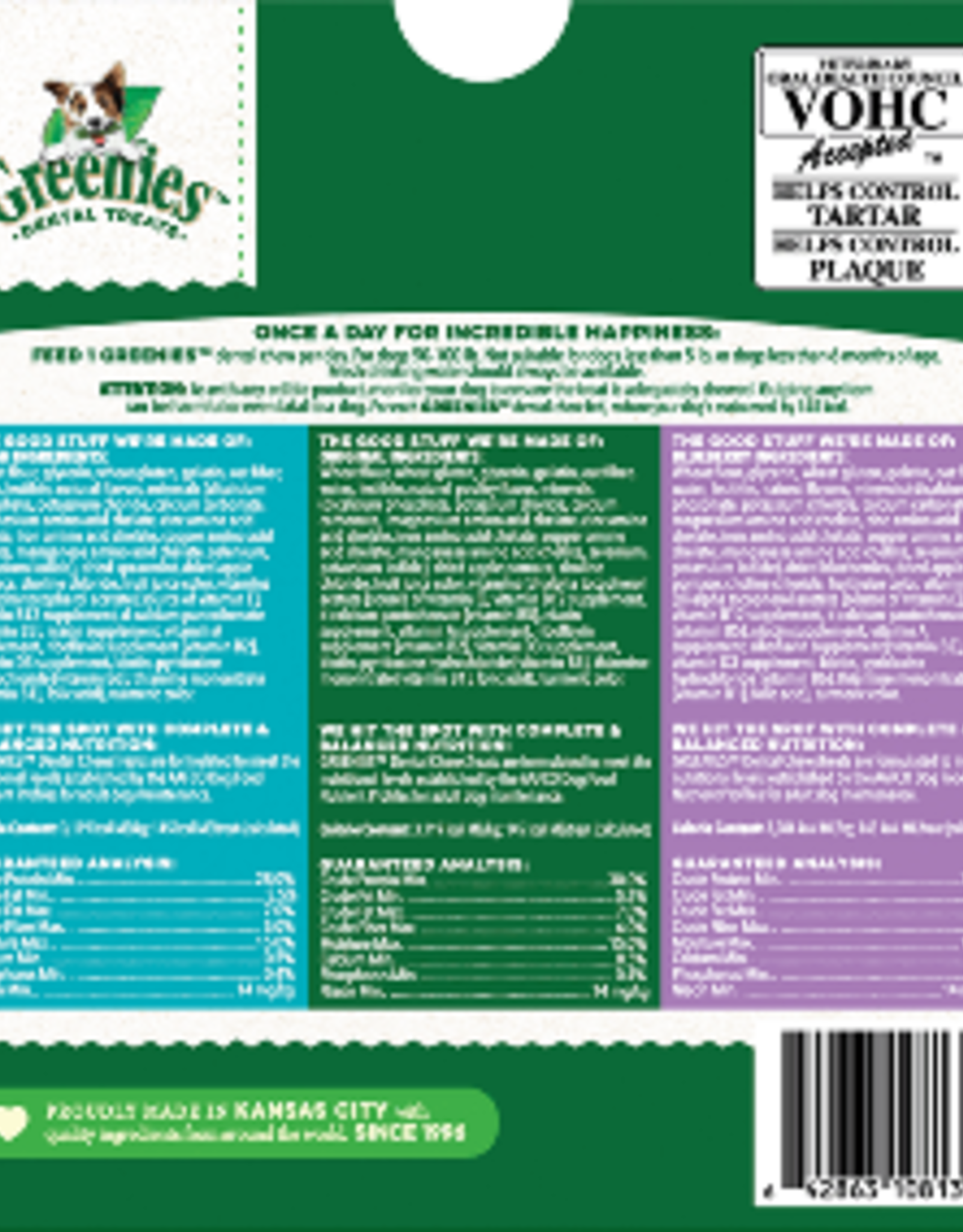 Greenies Greenies Teenie Chewy Dental Dog Treats Original Chicken - 36oz/130ct