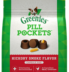 Greenies Greenies Pill Pockets Dog Treats Capsules Hickory Smoked - 15.8 oz (60 Treats)
