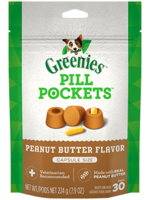 Greenies Greenies Pill Pockets Dog Treats Capsules Peanut Butter - 15.8 oz (60 Treats)
