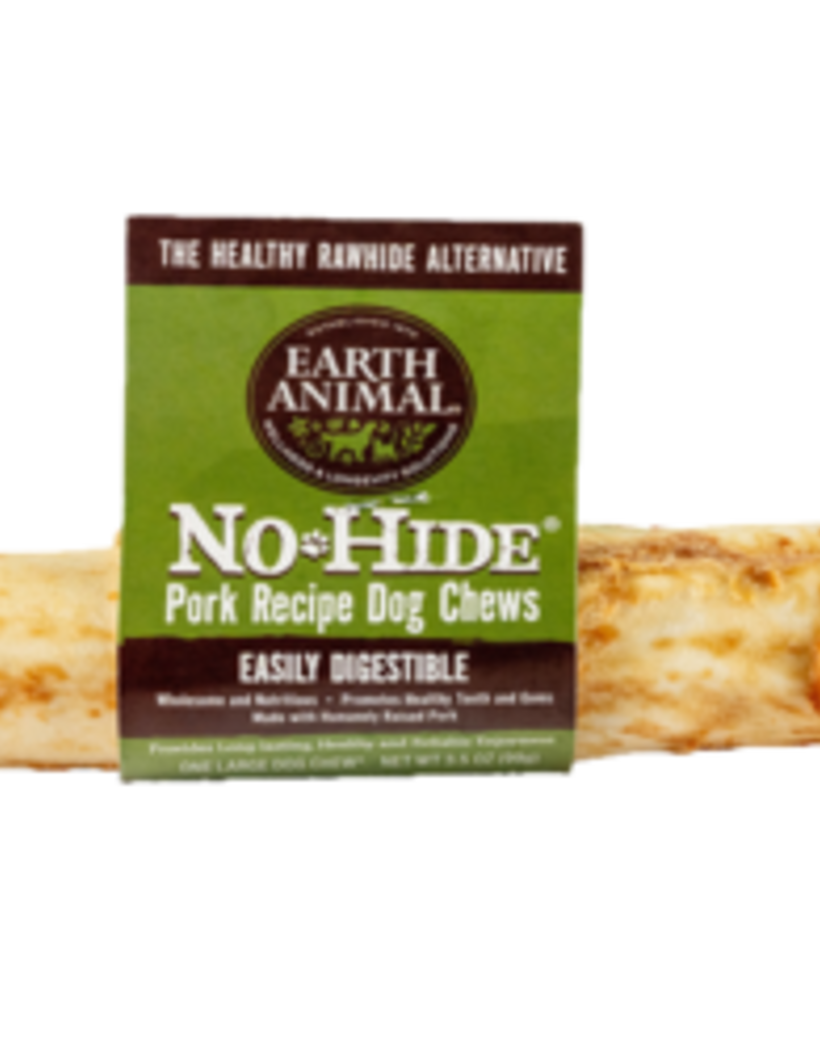 Earth Animal EARTH ANIMAL DOG NO-HIDE PORK LARGE