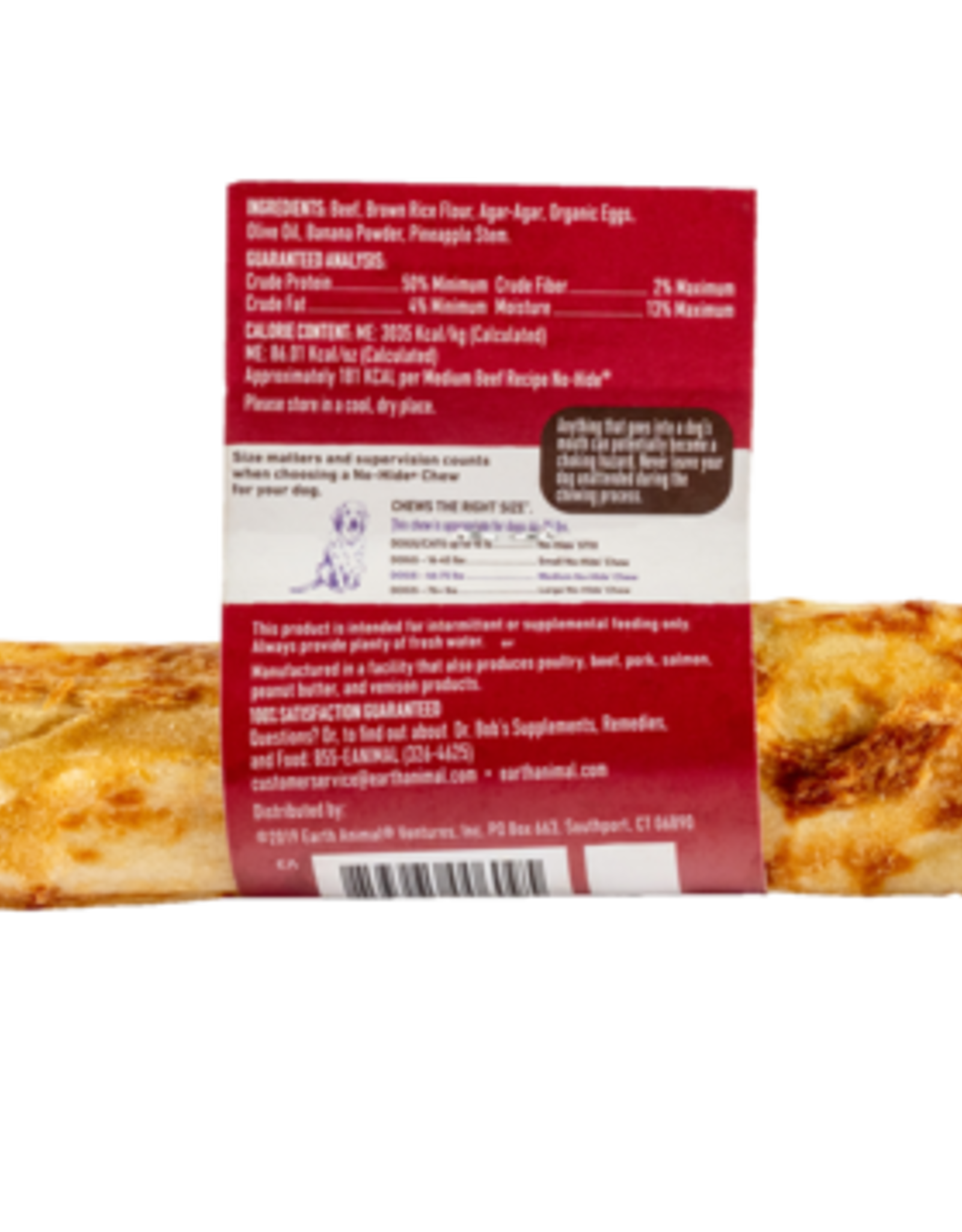 Earth Animal EARTH ANIMAL DOG NO-HIDE BEEF MEDIUM