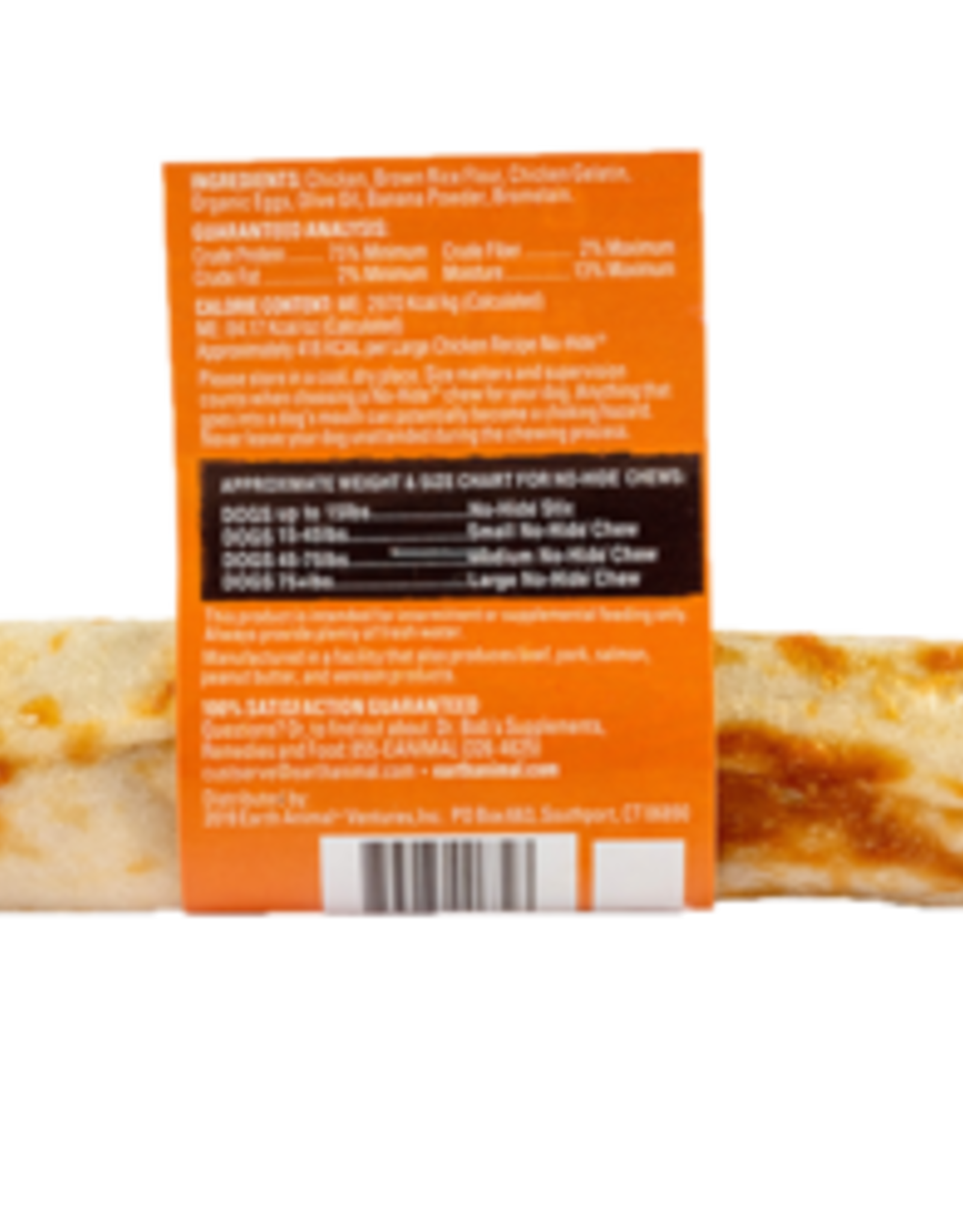 EARTH ANIMAL VENTURES EARTH ANIMAL DOG NO-HIDE CHICKEN LARGE