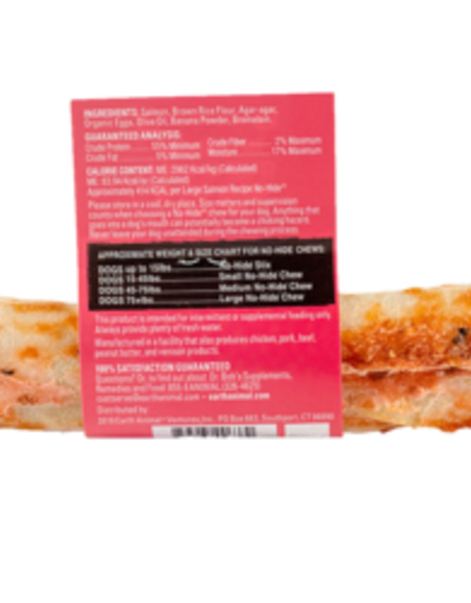 Earth Animal EARTH ANIMAL DOG NO-HIDE SALMON LARGE