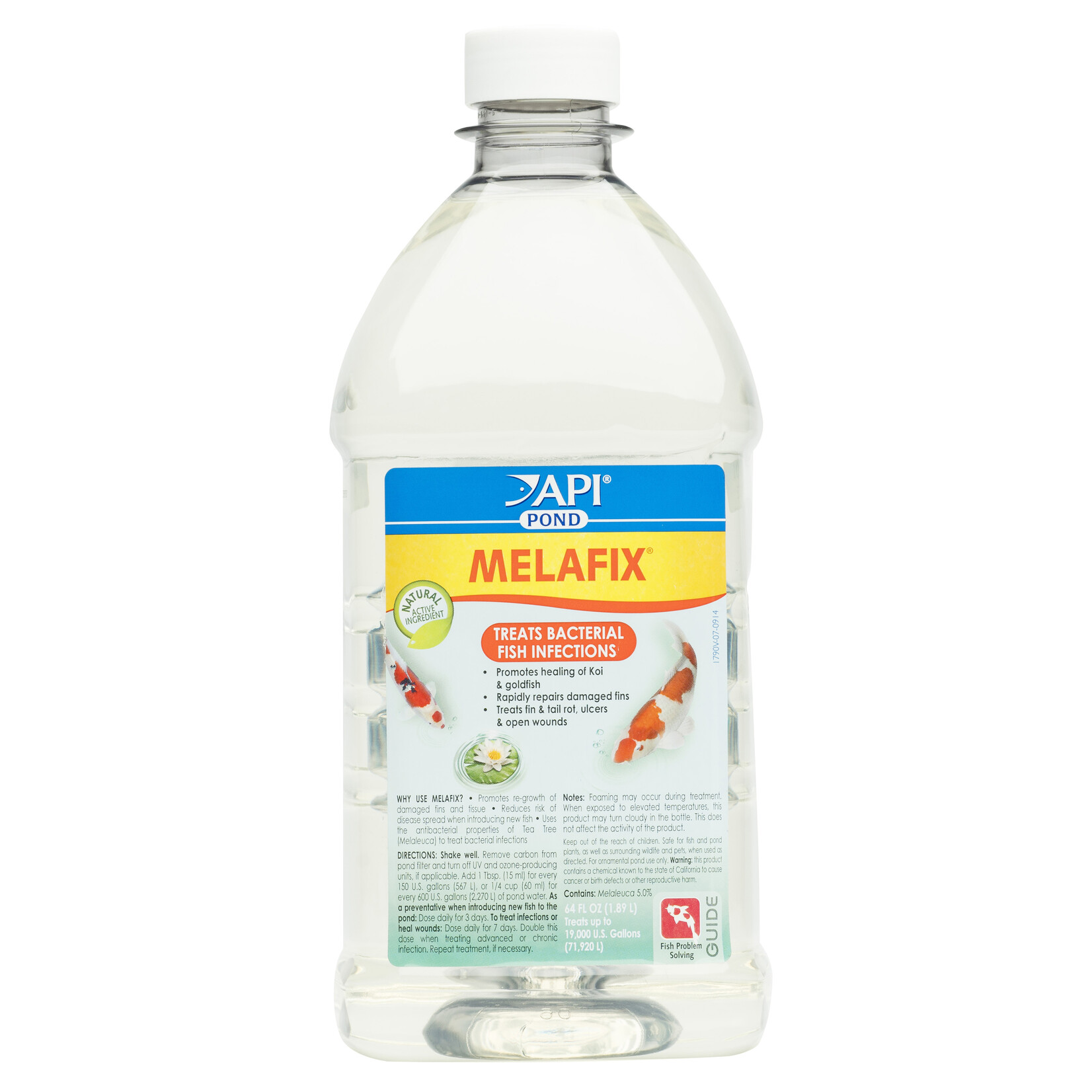 API API Pond Melafix Pond Fish Bacterial Infection Remedy - 64 oz