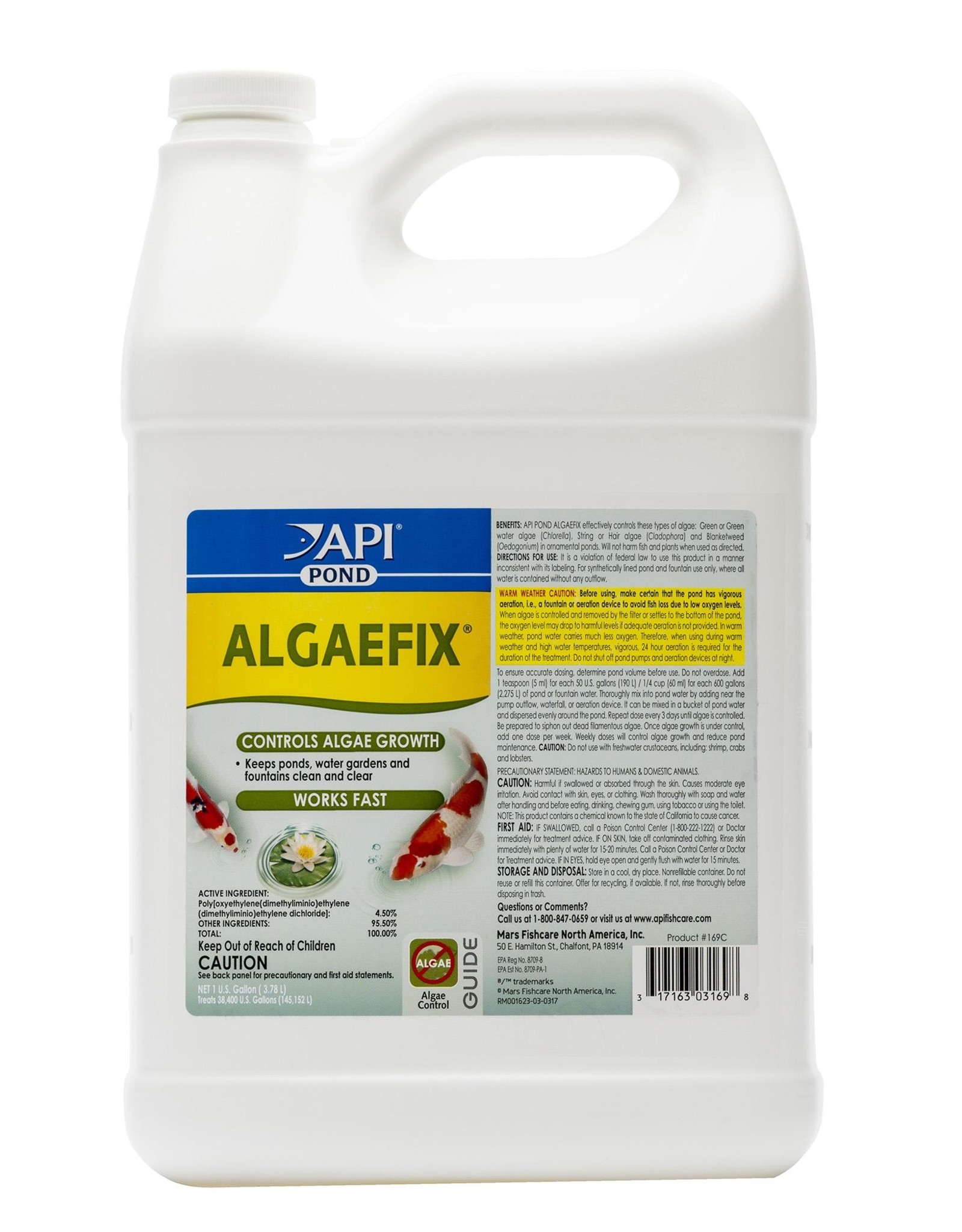 MARS FISHCARE NORTH AMERICA POND ALGAEFIX GALLON